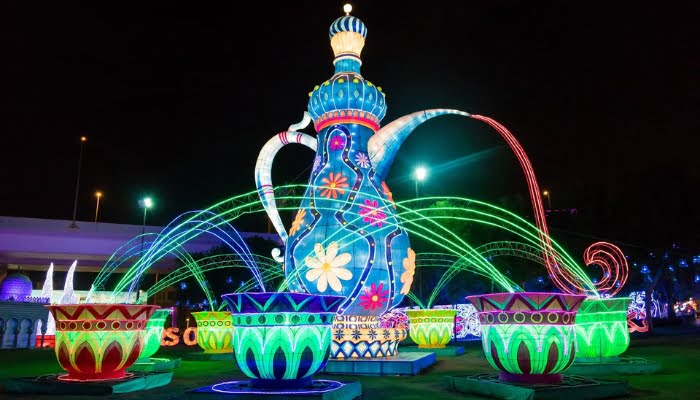 Dubai Garden Glow