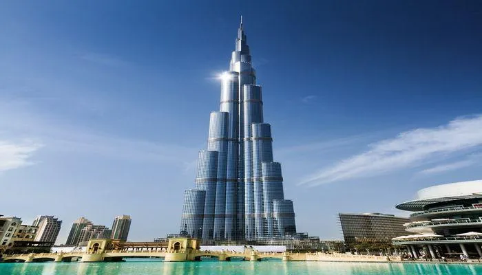 Burj khalifa in Dubai.