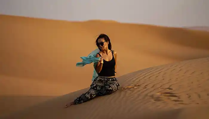 Dubai Desert for taking photographs