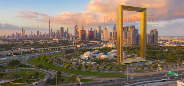 Dubai Frame in Dubai travel guide