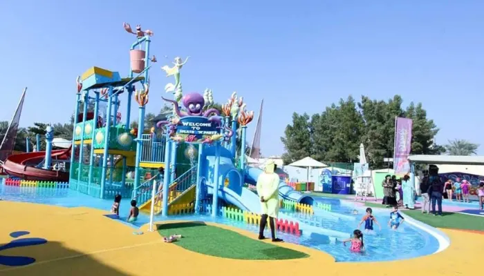 Splash N Party water park in Dubai