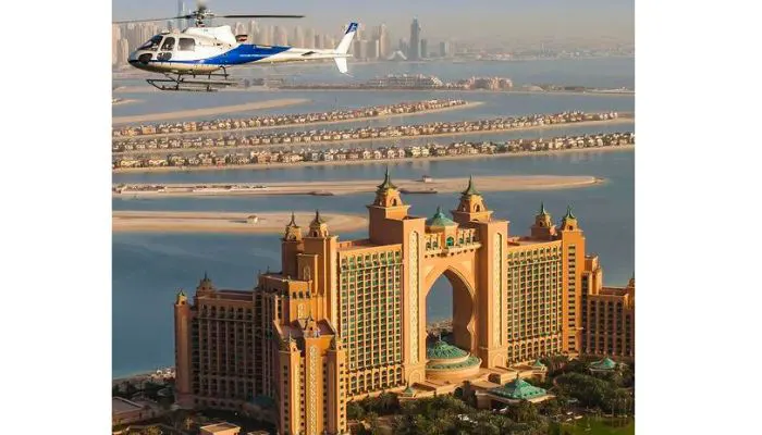 Helicopter Ride Near Atlantis the Palm Dubai