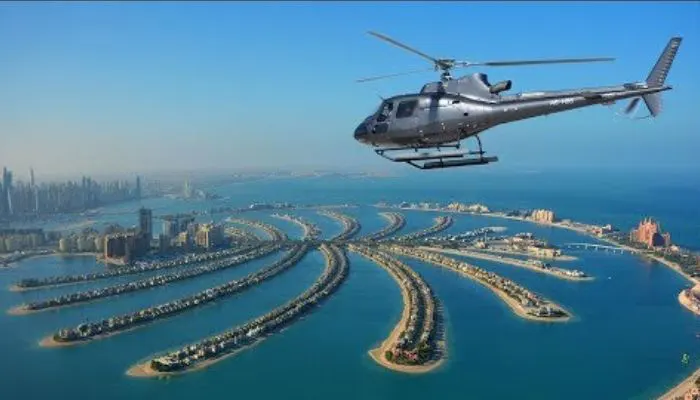 Helicopter Ride in Dubai Palm