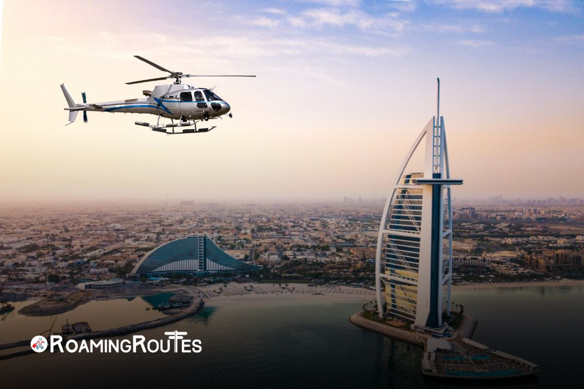 Helicopter Ride in Dubai Packages, Prices, Tour Details Roaming Routes