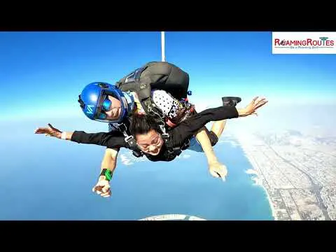 Bravoo!! We successfully Organised Sky Dive in Dubai for Ms. Esha Modi, Plan your Dreams with Us.