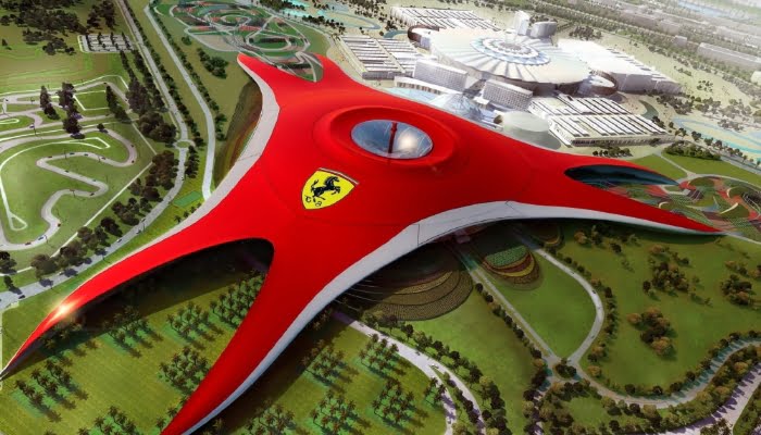 Ferrari World - Places to visit in dubai