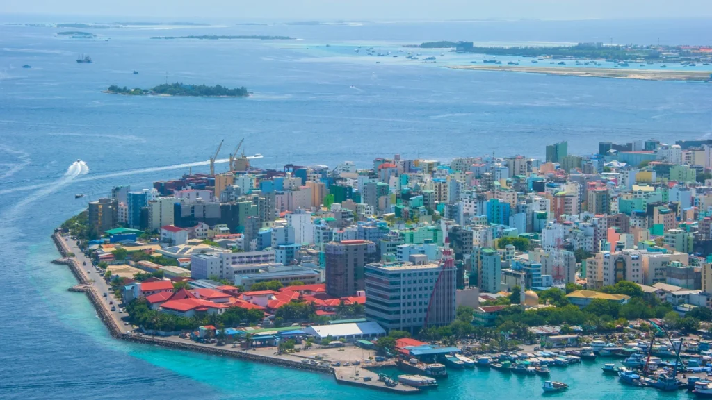 Male City at maldives