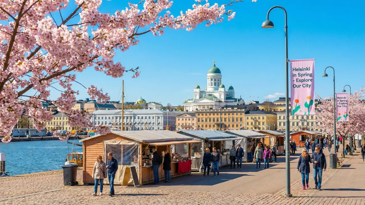 Helsinki in Spring: Watch the City Bloom to Life